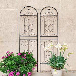 4 Pack Metal Garden Trellis