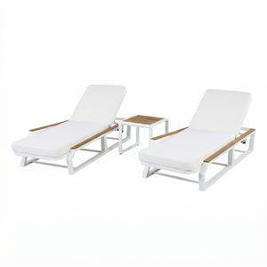 5-Piece Outdoor Chaise Lounge Set