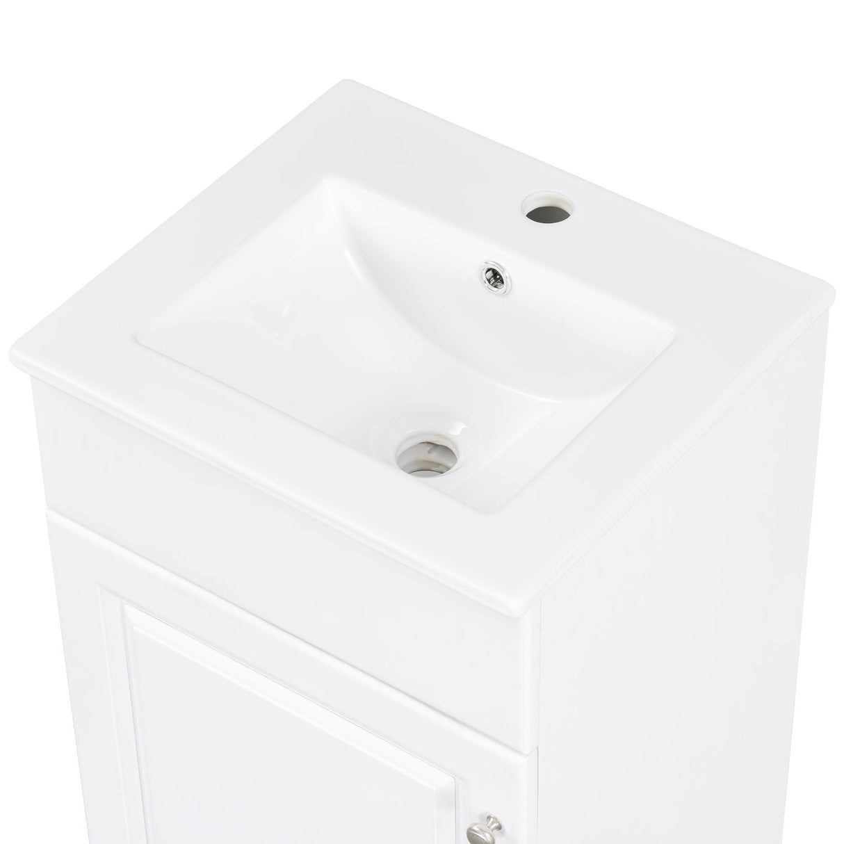 Bathroom Vanity With Sink, Cabinet With Adjustable Shelf