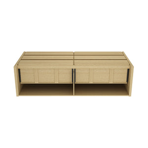 Linda - Double Wide Dresser With 6 Drawers