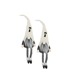 Set of 2 Fabric Sitting Gnomes