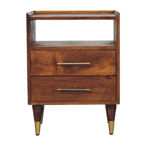 Artisan Furniture Solid Wood Camden Chestnut Bedside