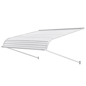 Window Awning Door Canopy 48x42 in Aluminum Alloy