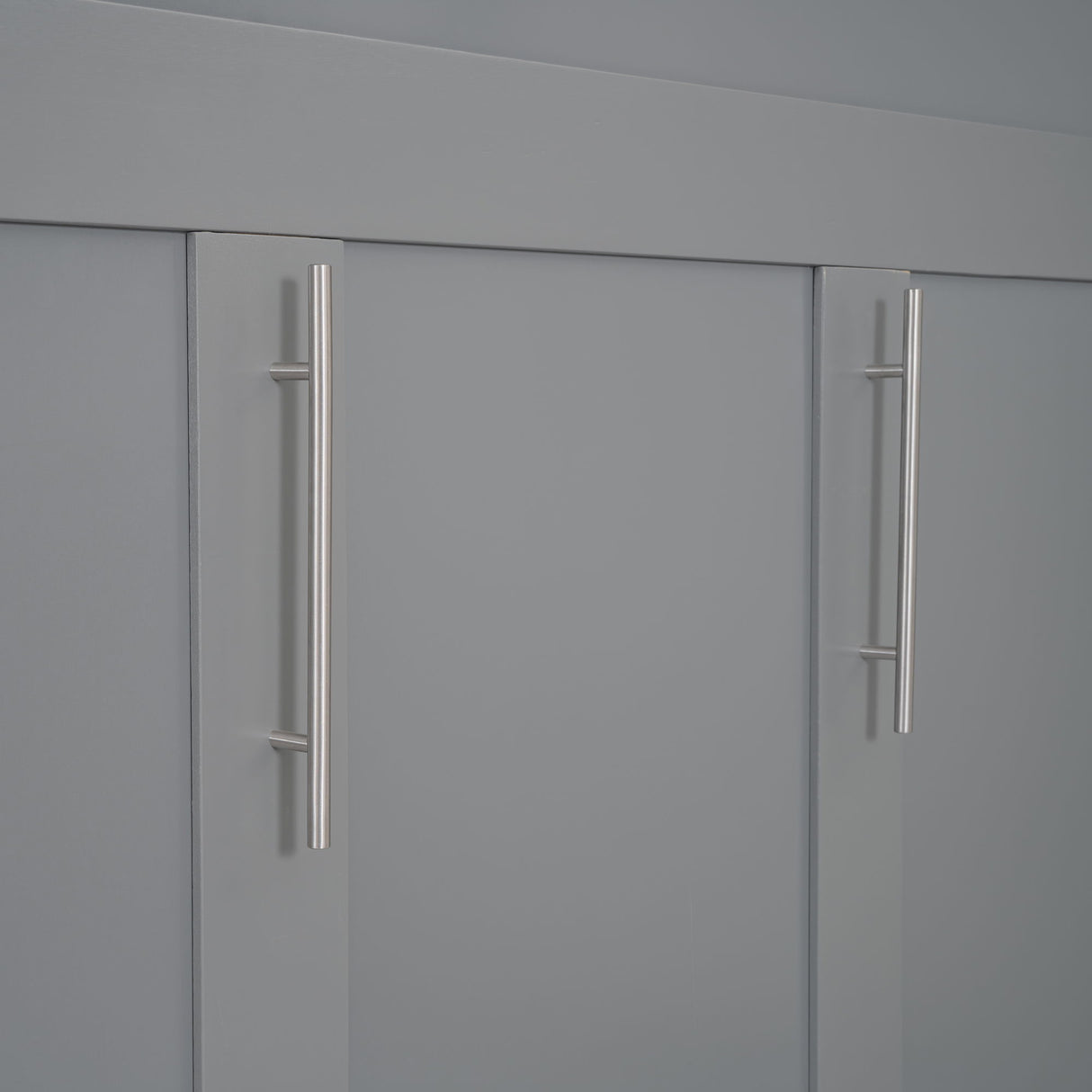 Murphy Wall Bed With LED Lights, Shelves And Drawers