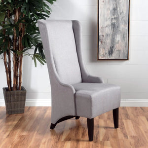 Alight - Upholstered Dining Chair With High Back And Birch Wood Legs (Set of 2) - Best Buy Furniture