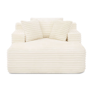 Chaise Lounge Sofa Bed With Deep Seat For Living Room