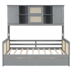 Daybed And All In One Cabinet And Shelf