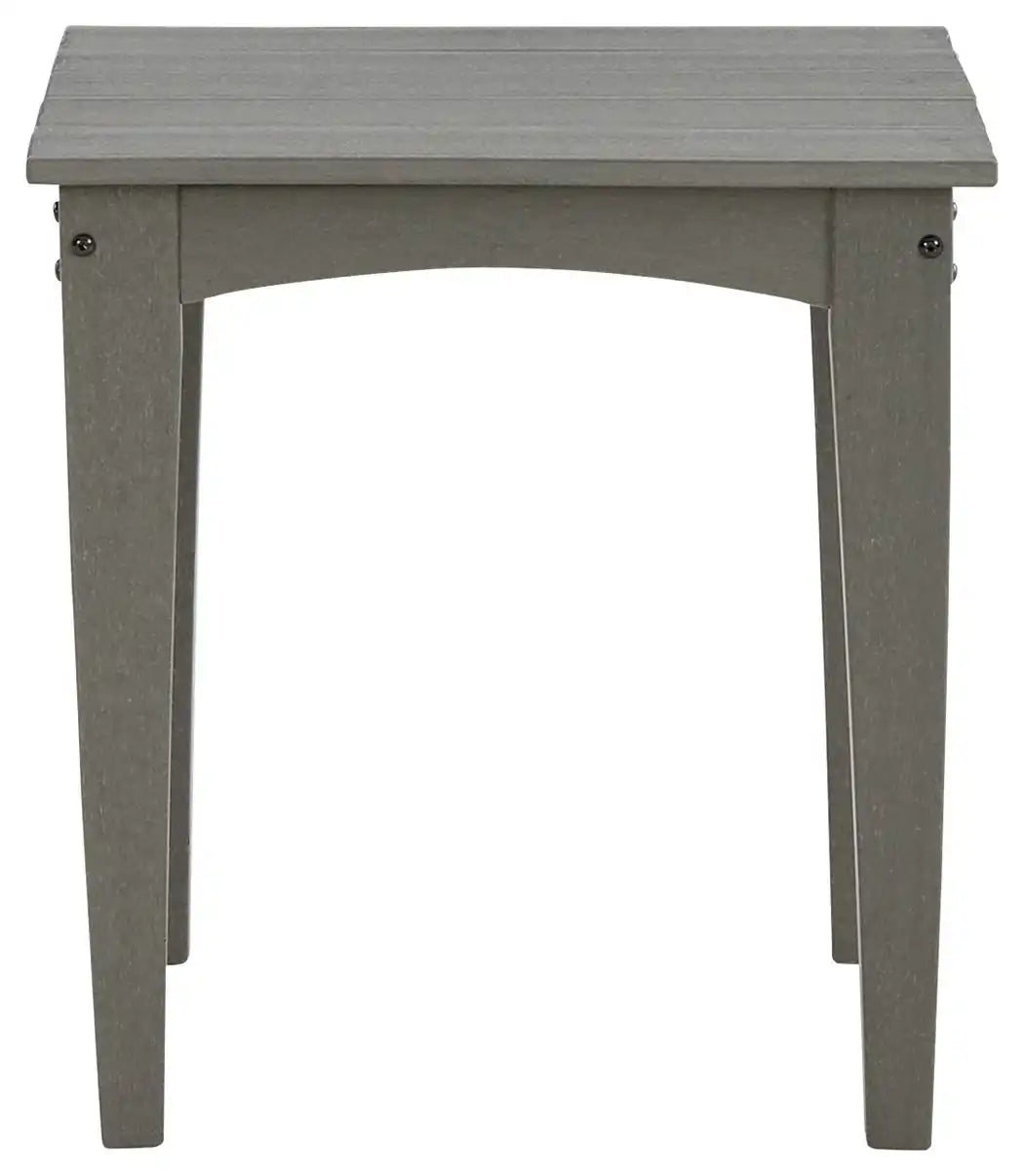 Visola - Square End Table - Gray - Best Buy Furniture