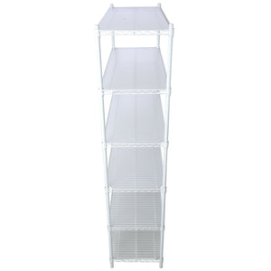 6 Tier 6000Lbs Capacity Nsf Metal Shelf Wire Shelving Unit, Heavy Duty Adjustable Storage Rack With Wheels & Shelf Liners For Commercial Grade Utility Steel Storage Rack