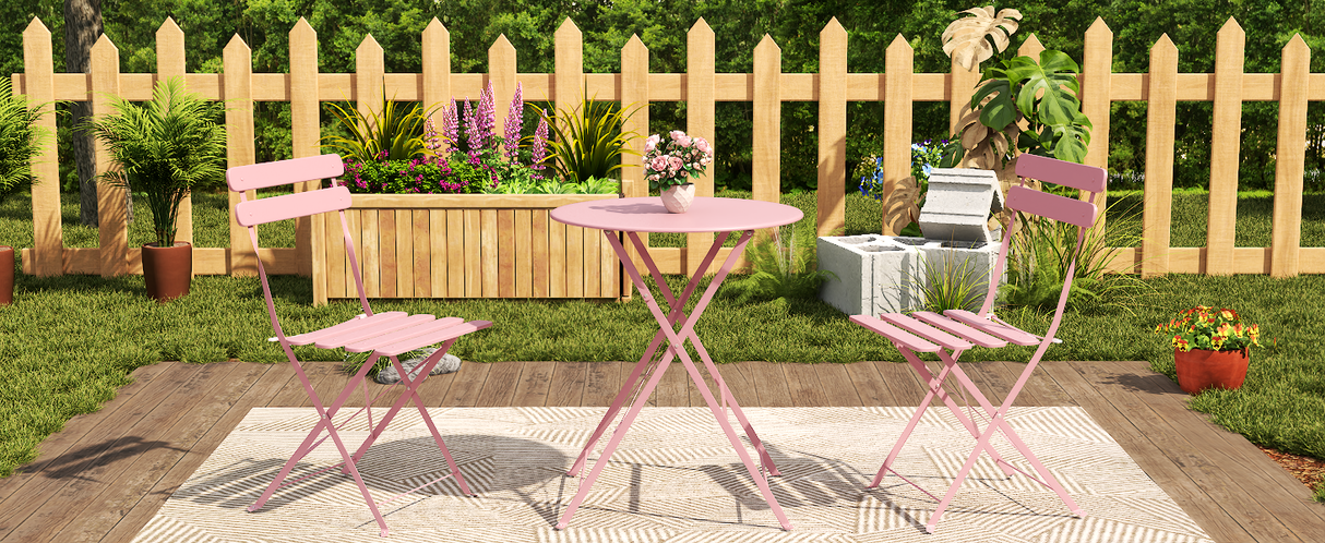 Bistro Table and Chairs Set of 2