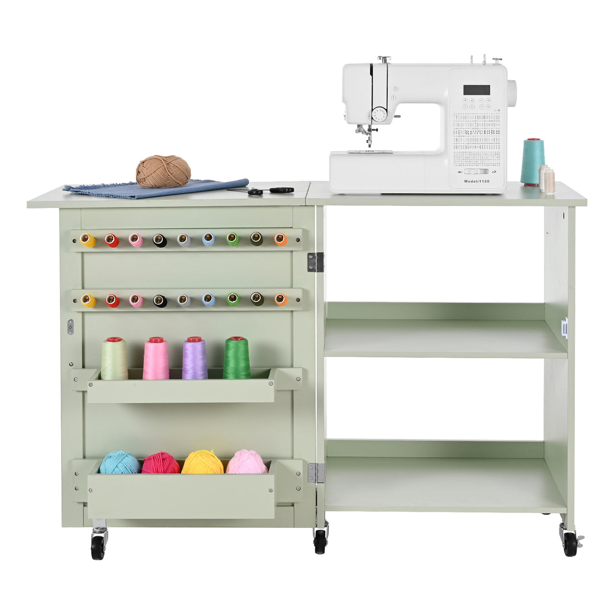 Folding Sewing Table: Multipurpose Craft Station