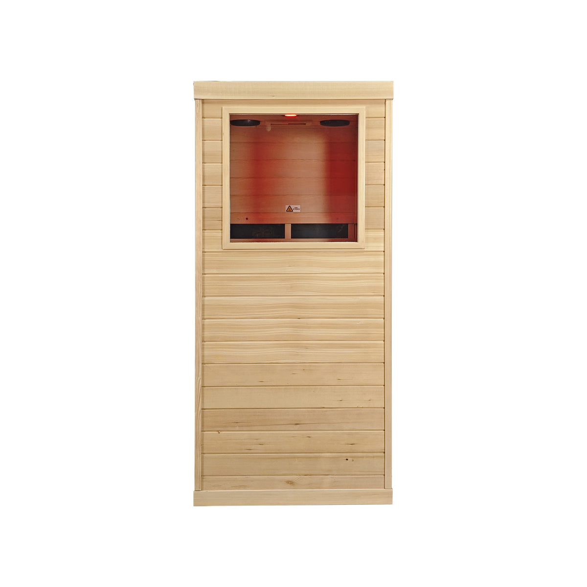 Canadian Hemlock One Person Far Infrared Sauna Room