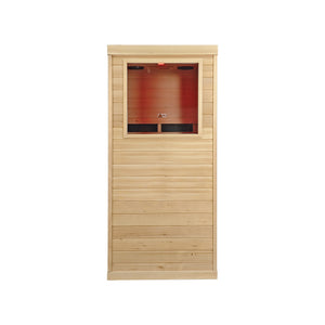 Canadian Hemlock One Person Far Infrared Sauna Room