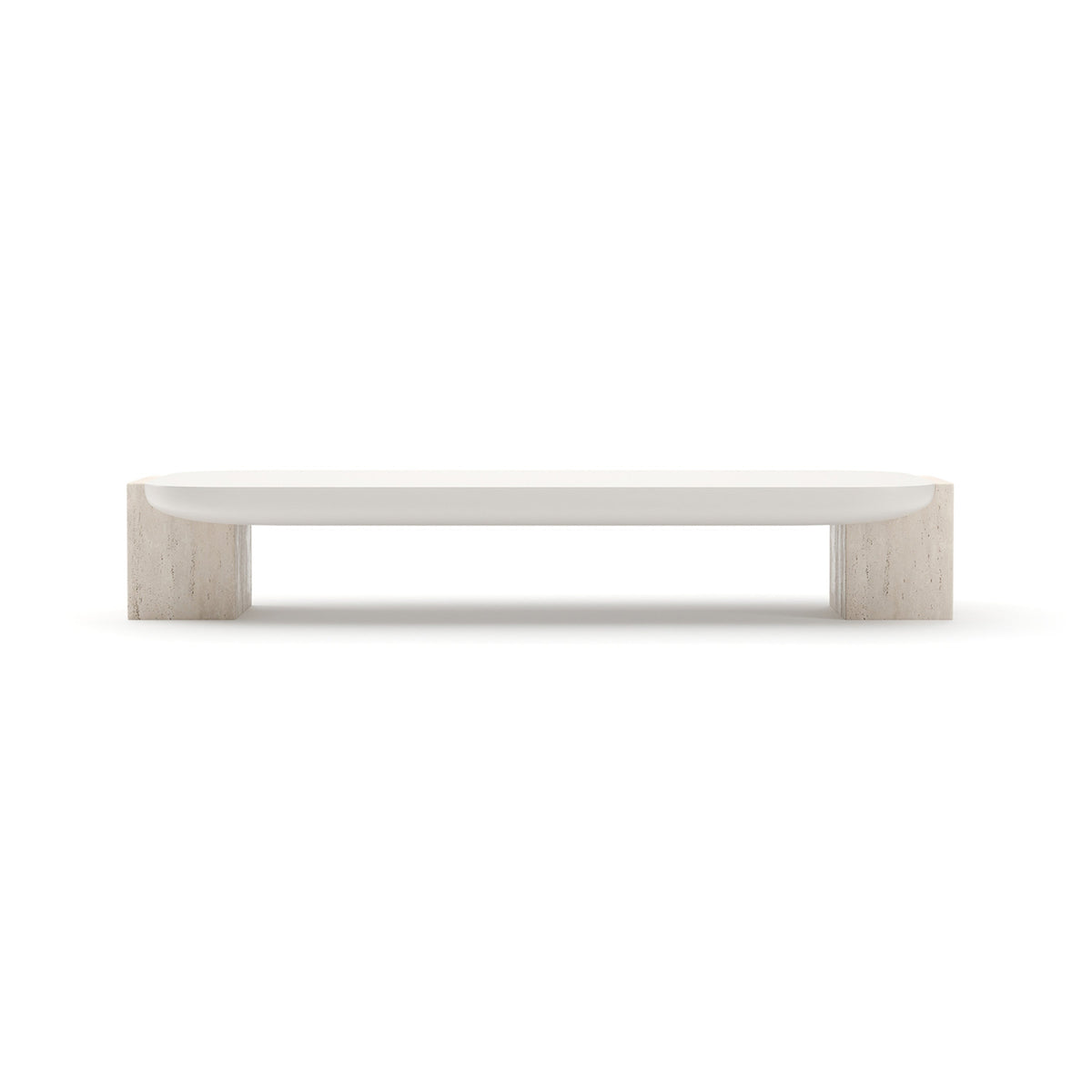 Overlap Rectangle Cocktail Table
