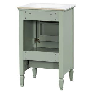 Retro Bathroom Vanity With Sink