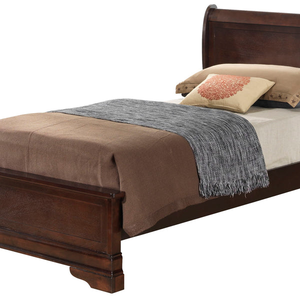 Louis Phillipe - Twin Bed - Cappuccino