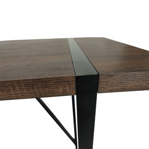Modern Dining Table With Metal Legs For 4 - 6 Person