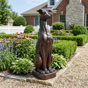 Greyhound Dog Statue