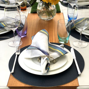 Chic Denim Placemats, Set of 4
