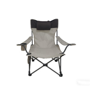 Outdoor Folding Camping Chair with Adjustable Recline