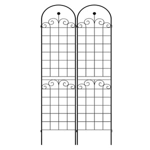 Metal Garden Trellis For Climbing Plants Outdoor Rustproof Plant Support Rose Trellis Netting Trellis