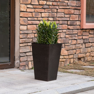 Outsunny Set of 3 Tall Planters