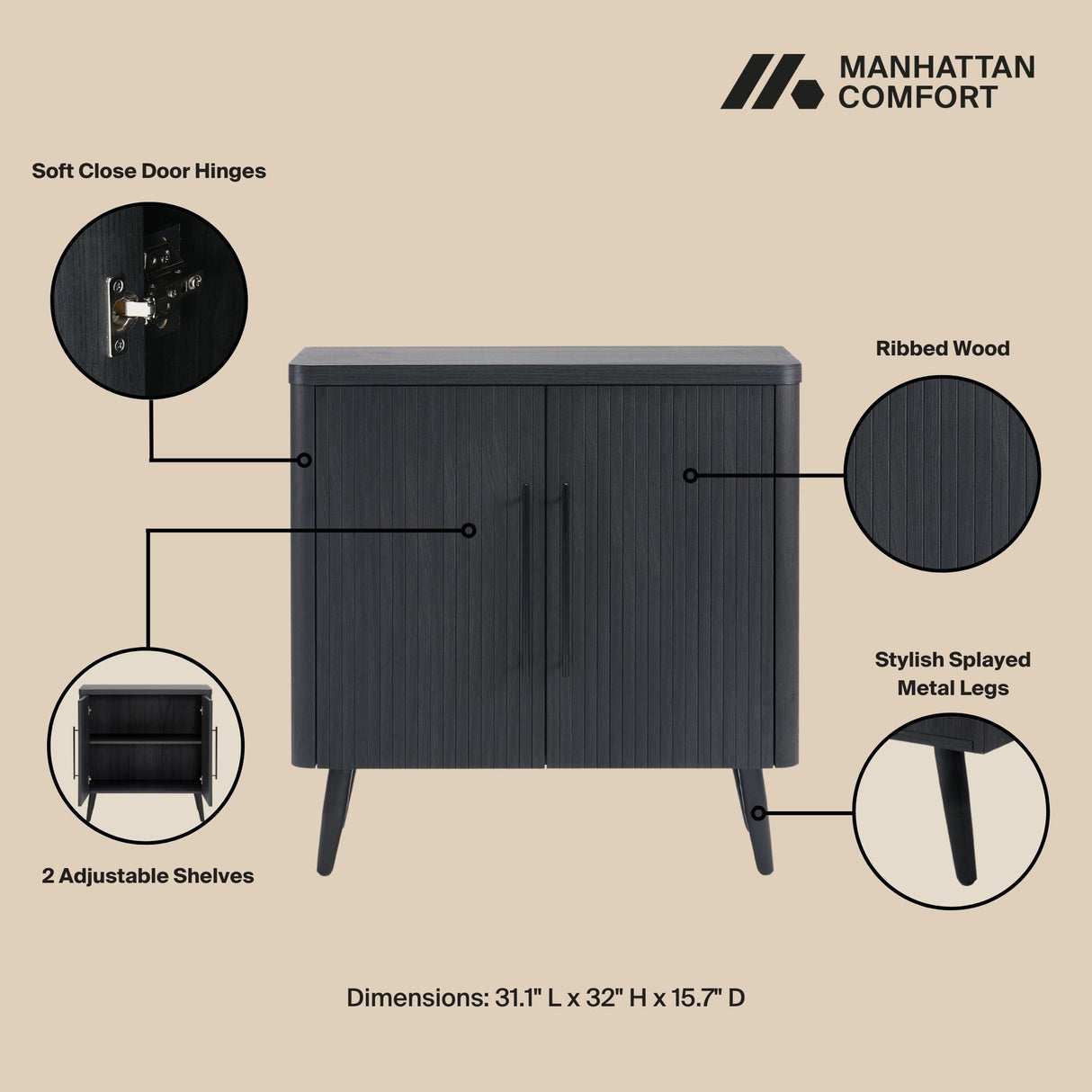 Jodie - Accent Cabinet