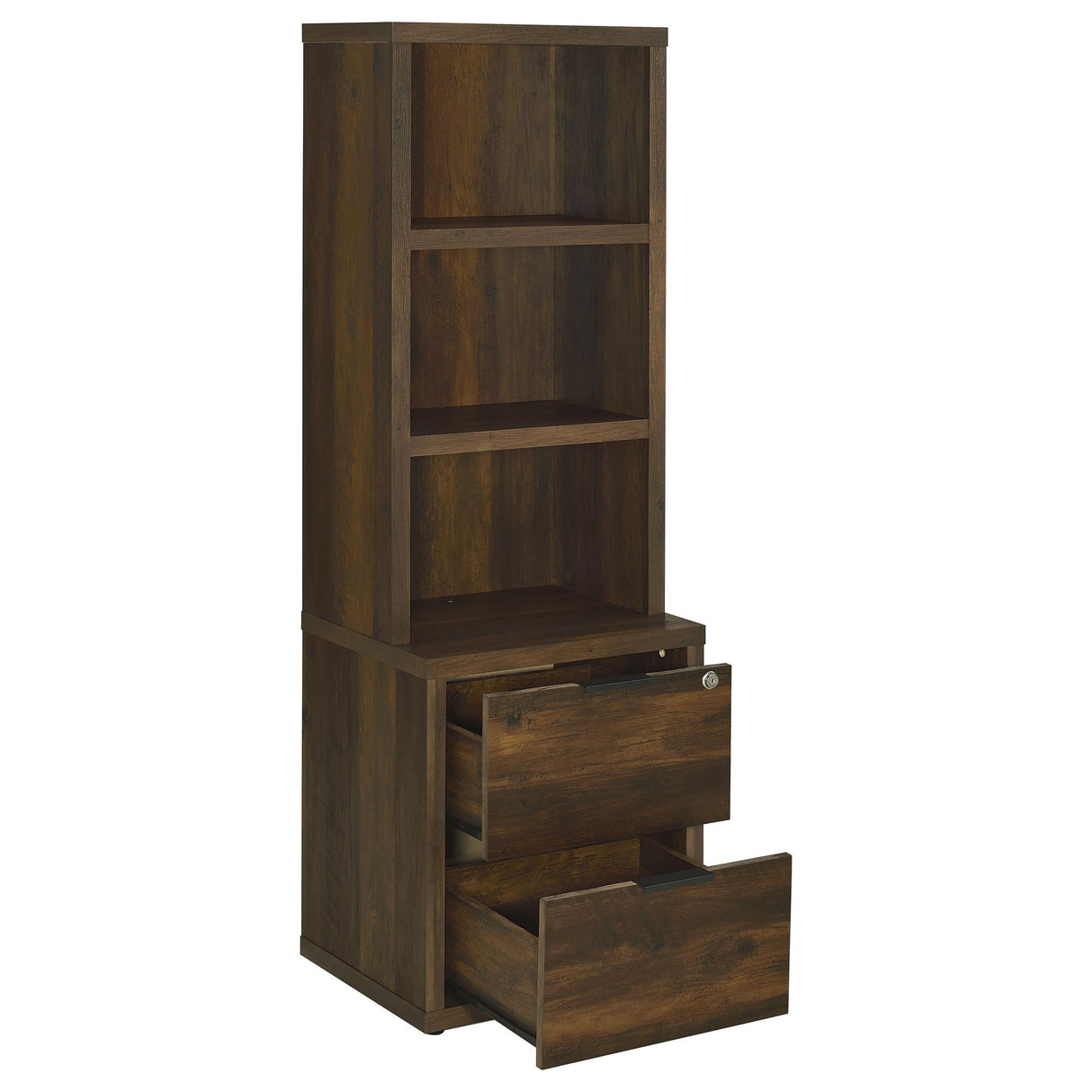 Geary - 3 Piece Bedroom Set With Bookcase Headboard