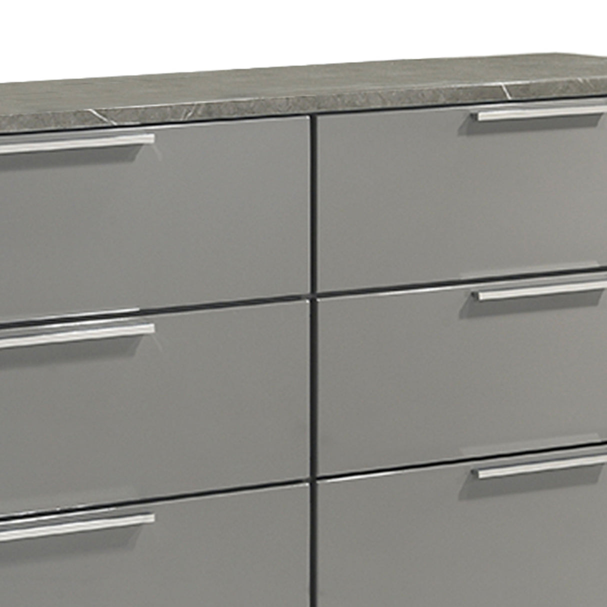 Elara - Dresser With Spacious Drawers - Gray