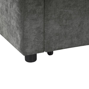 Modern L Shaped Sectional Sofa Bed With Hidden Storage Upholstery