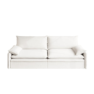 4 Seat Convertible Sleeper Sofa Bed, Modern With Storage