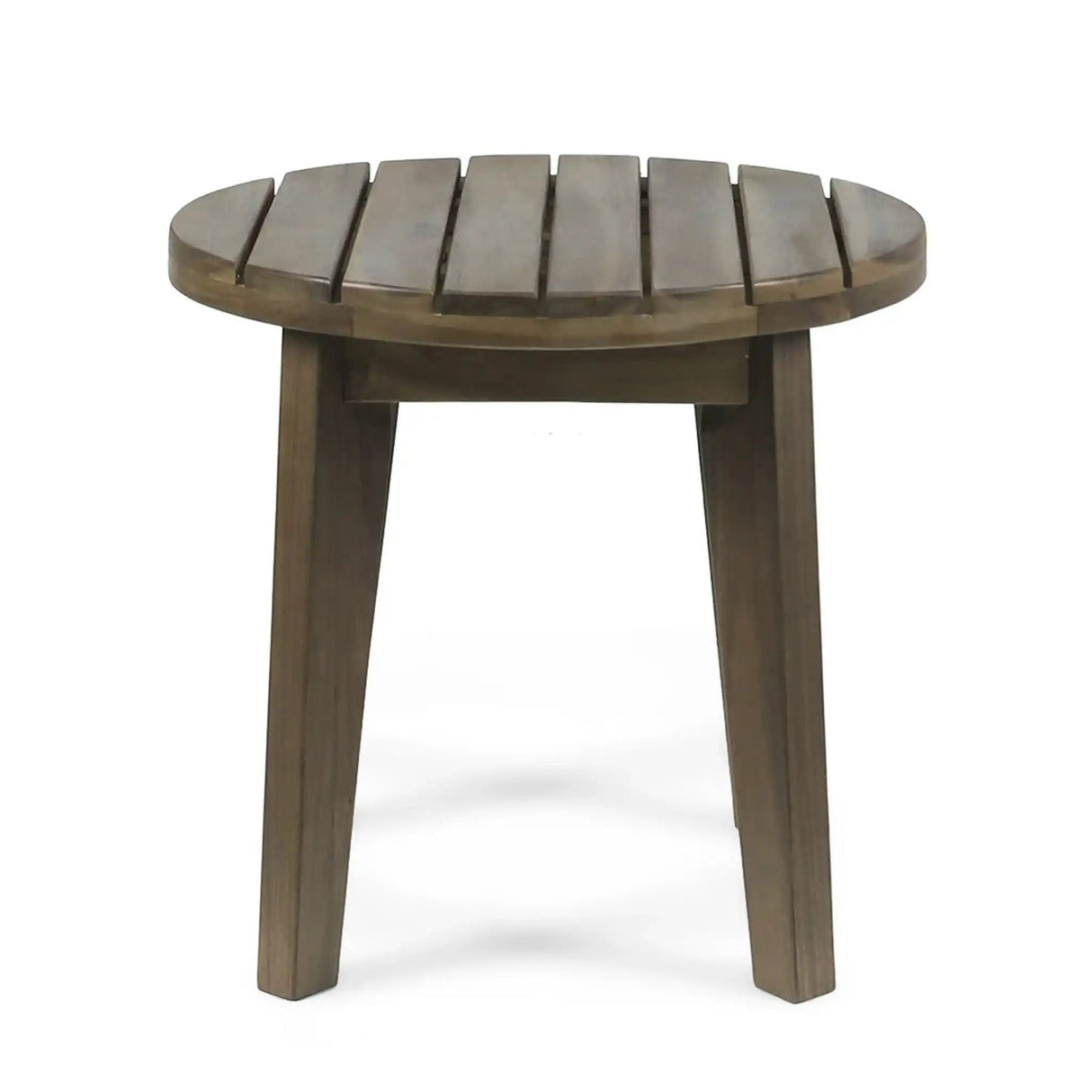 Outdoor Acacia Wood Side Table With Weather Resistance - Best Buy Furniture
