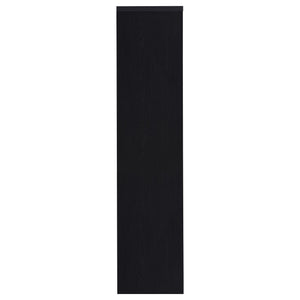Sloat - 3 Shelf Media Tower With Cabinet Storage - Black