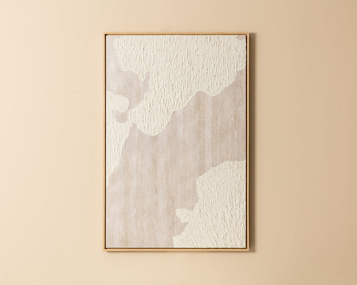 World Views - 40" X 60" - Natural Floater Frame