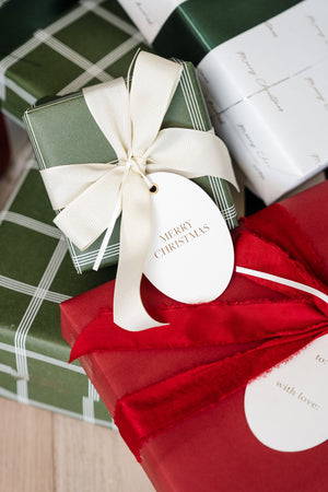 Merry Wrapping Kit (gold foil)