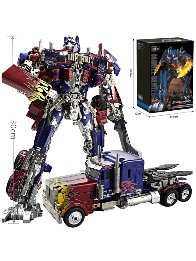 30cm Remote Control Transforming Robot Action Figure with Accessories