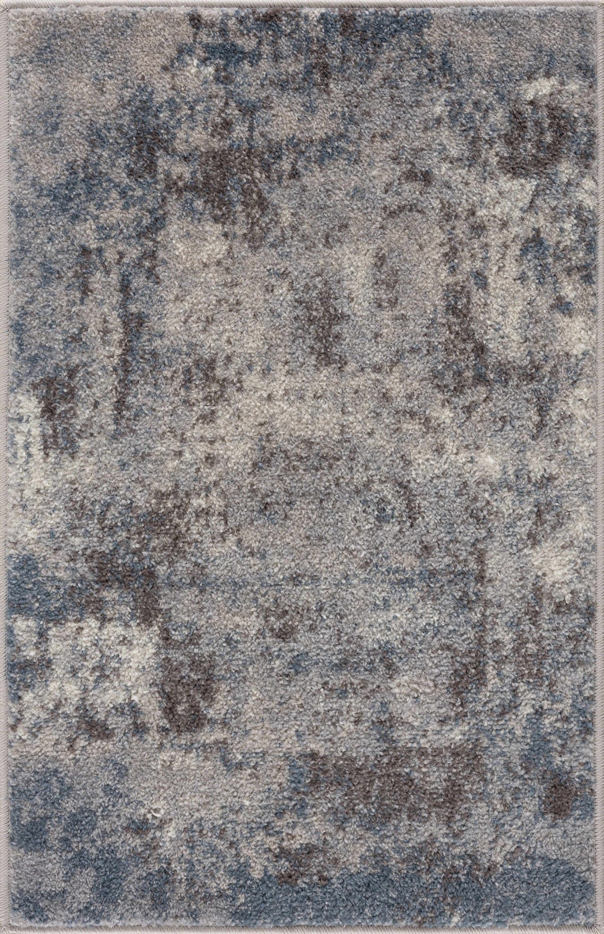 Netherfield Abstract Gray Rug