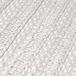 Alice Braided Faux Silk & Wool Rug - Clearance