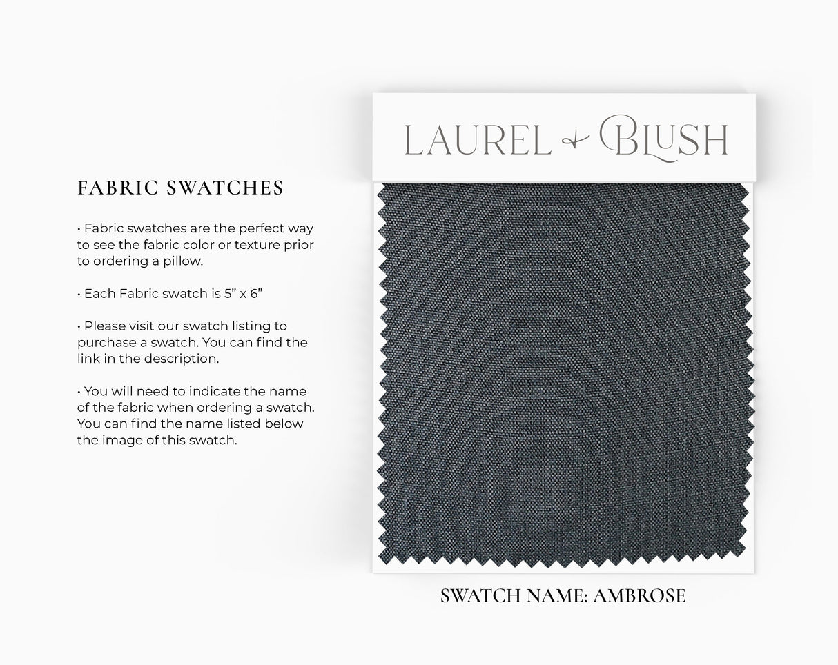 Ambrose Belgian Linen Pillow