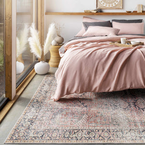 Boutique Rugs Rust Anahawan Distressed Washable Area Rug - view 6