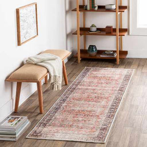 Boutique Rugs Rust Anahawan Distressed Washable Area Rug - view 4