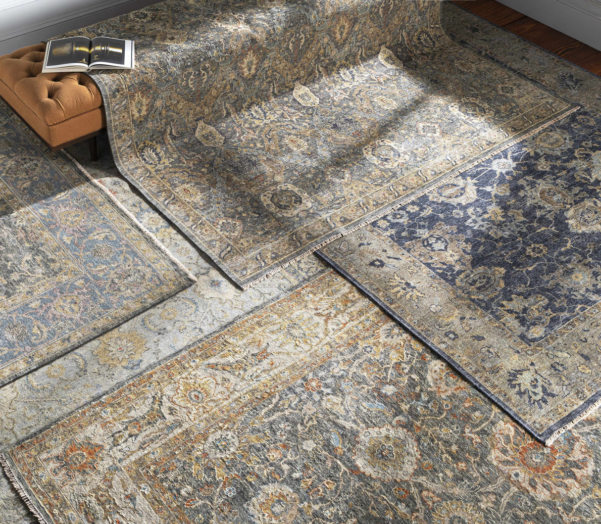 Nakara Large Wool Area Rug - Clearance