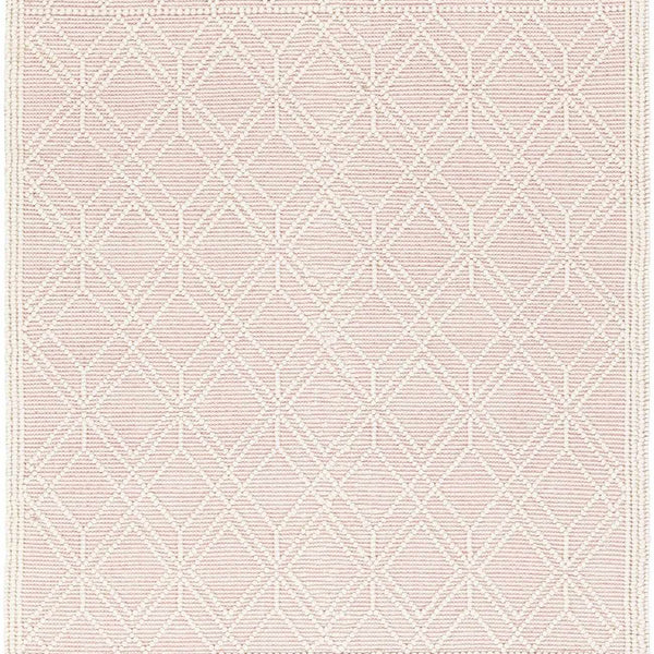 Ramsbury Soft Pink Wool Rug