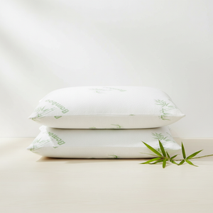 Bamboo Memory Foam Pillows (1 or 2 Pack)