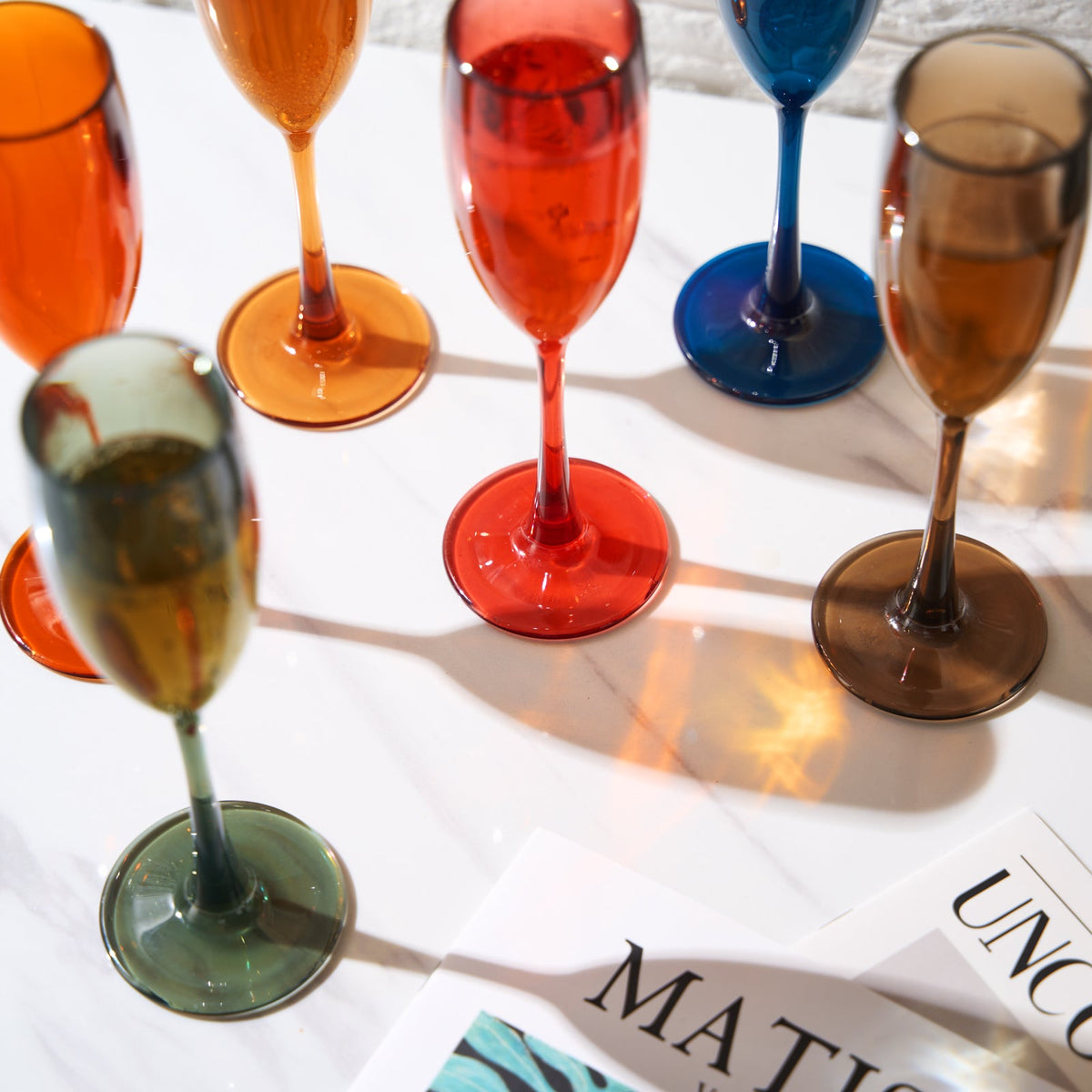 Khen Site Eze Acrylic Champagne Flute Glassware - view 5