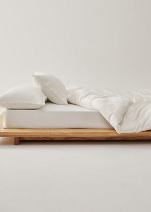Adeline Pastel Silky Cooling TENCEL™ Bedding Set in Coffee
