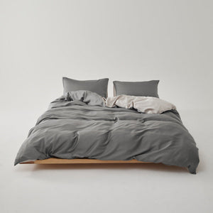 Adeline Pastel Silky Cooling TENCEL™ Bedding Set / Purple