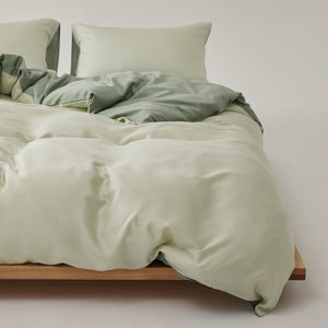 Adeline Pastel Silky Cooling TENCEL™ Bedding Set in Coffee