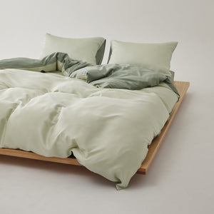 Adeline Pastel Silky Cooling TENCEL™ Bedding Set / Cream