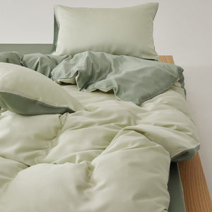 Adeline Pastel Silky Cooling TENCEL™ Bedding Set - Brown
